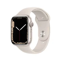 Apple Watch Series 7 45mm GPS Starlight Aluminum Case With Starlight Sport Band
